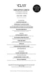 il Clay Supper Club Executive Lunch Set Voucher for 2 pax