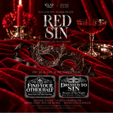 RED SIN | Halloween at IL CLAY × Behind Clay – Party Ticket (Fri, 30 Oct)