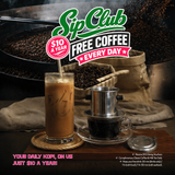 [PAPER RICE] SIP CLUB | ENJOY TEA/ COFFEE FOR 1 YEAR