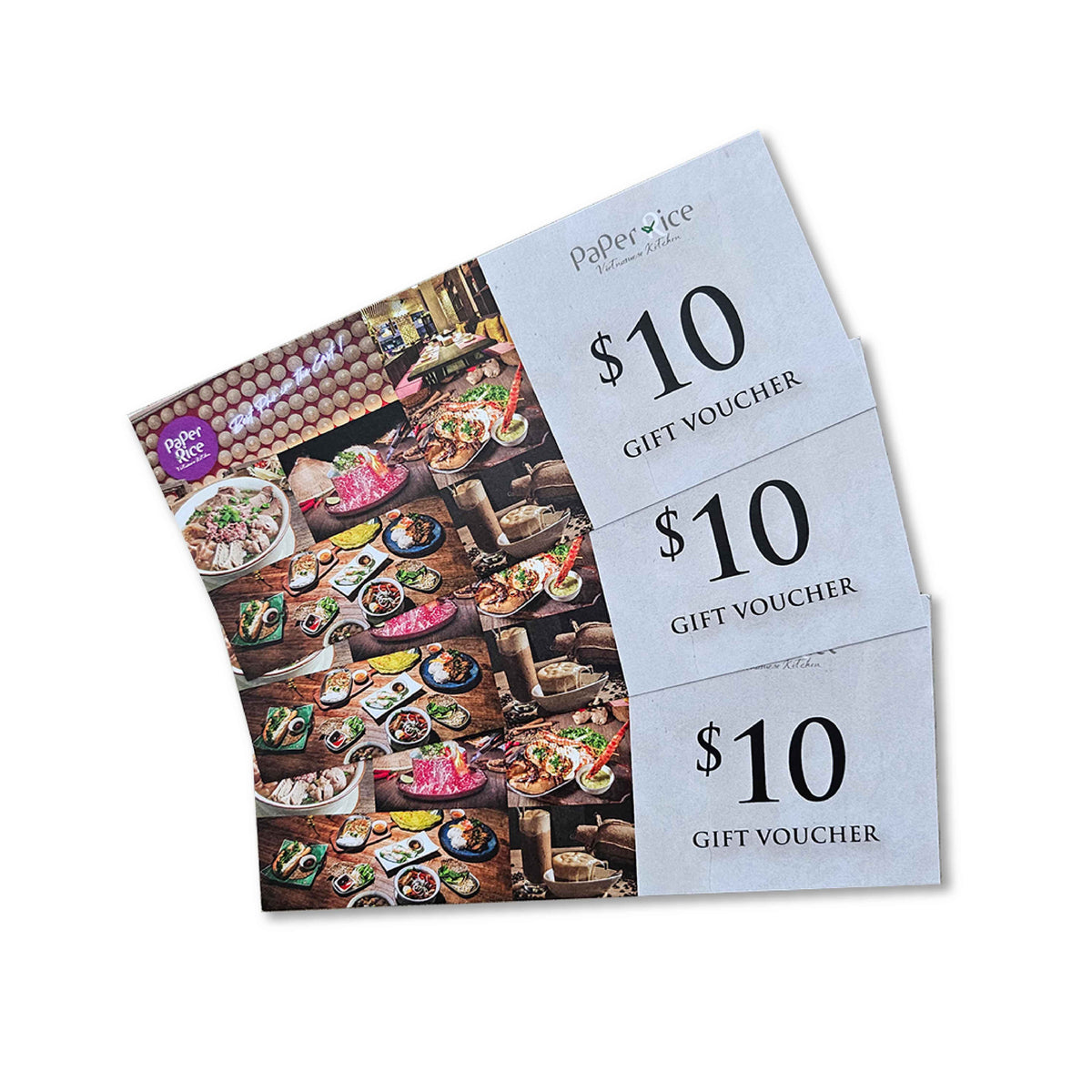 Paper Rice $10 Voucher