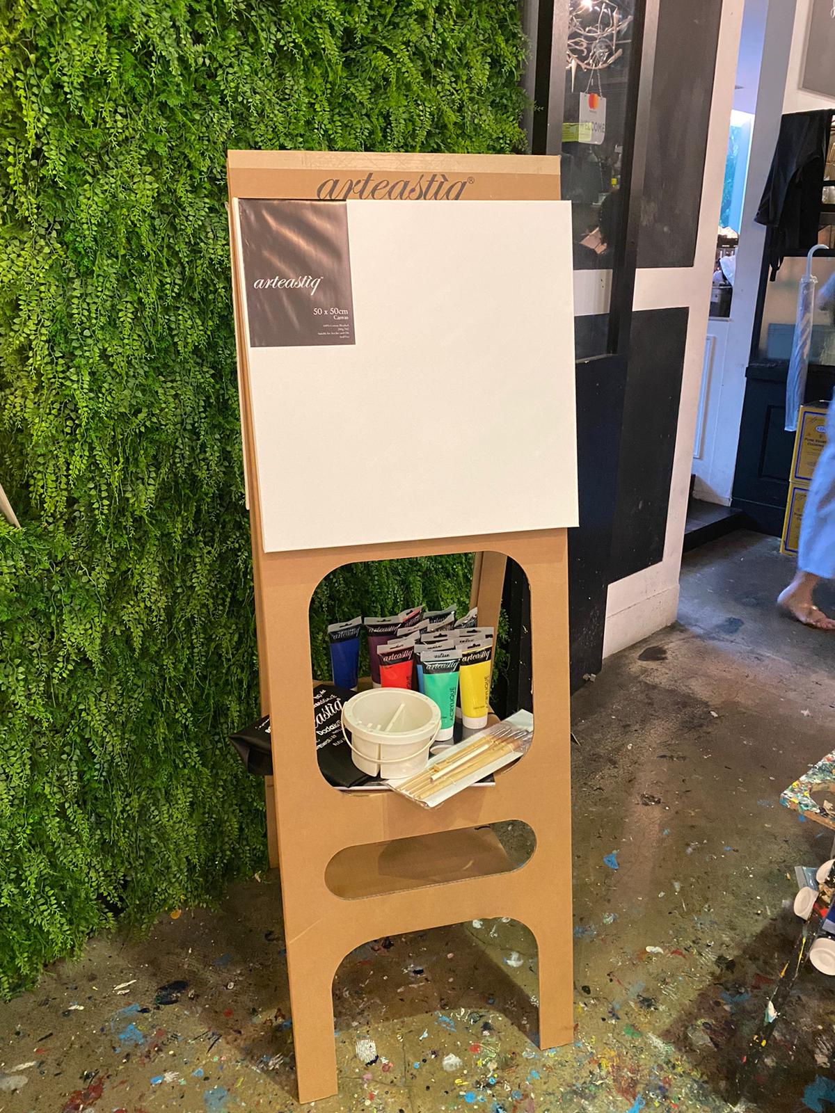 Cardboard Easel (Adjustable)